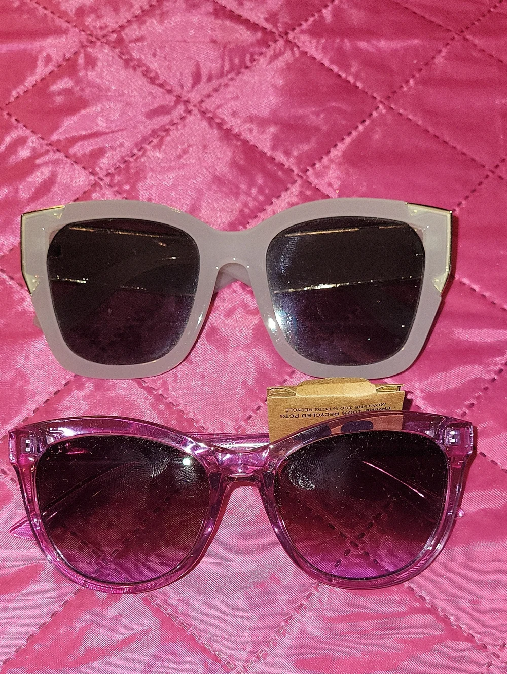 Stylish Pink Women’s Sunglasses - Pack of 2
